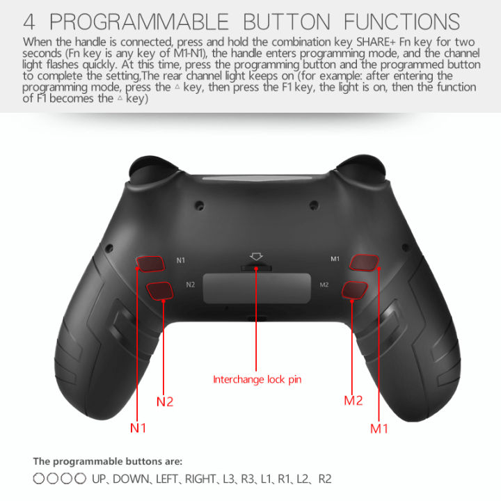 Controller%20For%20PS4%20PS3%20PS%20Playstation%204%203%20PC%20Control%20Wireless%20Bluetooth%20Mobile%20Android%20TV%20Gamepad%20Gaming%20Game%20Pad%20Joystick%20Phone%20-%20Image%205