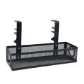 Sleek Design Cable Management Box Clutter-Free Space-Saving Easy-To-Install Under Desk Tray Compact Cable Organizer for Home.