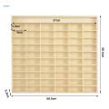 1:64 Toy Car Display Case 60 Grids Multifunctional Model Car Display Stand 60 Grids and 1 Shelf. 
