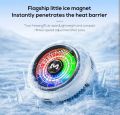 Memo CX20 Magnetic Semiconductor Phone Cooler - RGB Radiator Cooling Fan for Gaming.