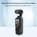 DJI OSMO Pocket 3 PULUZ 3 in 1 Silicone Cover Case Set- Premium Quality PULUZ Silicone Case Cover Sleeve for DJI OSMO Pocket 3- Gimbal Camera Protective Case/Cover (Black ). 