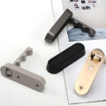 Qiunery Foldable Invisible Hook, Hidden Clothes Hook, 90 ° Rotation Folding Retractable Wall Hook, Round Edges And Corners Coat Hooks For Scarf, Hat, Robe, Key, Purse. 