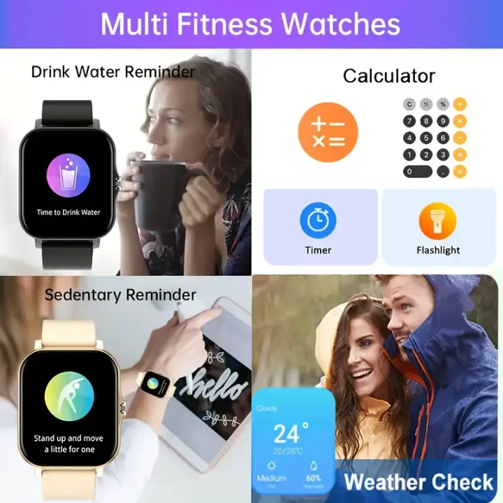 Timack%C2%AE%20New%20Women%20Bluetooth%20Call%20Smart%20Watch%20HeartRate%20Blood%20Pressure%20Monitoring%20Smartwatches%20Waterproof%20Men%20Smartwatch%20For%20Samsung%20IOS%20-%20Image%207