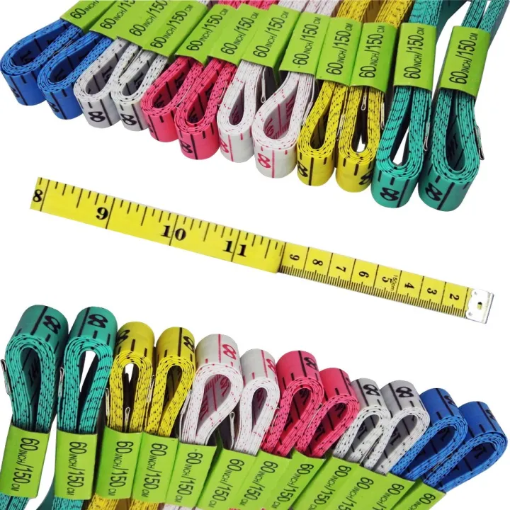 150cm%20/%2060inch%20/%205feet%20Body%20Measurement%20Ruler%20Sewing%20Tailor%20Soft%20Retractable%20Measuring%20Tape%20Soft%20Flat%20Sewing%20Ruler%20-%20Image%204