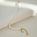 Pearl Bracelet Girl S925 Sterling Hand Jewelry Freshwater Pearl Bracelet For Girlfriend On Valentine's Day. 