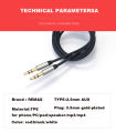 Remax Aux Audio Cable 2 Meter RL-L200 3.5MM Cable. 