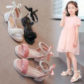 Sandals 2024 Summer New Internet Popular Fashion Sports Soft Sole Middle School Student Leisure Girls' Roman Shoes. 