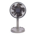 Jy Super JY-2218 Professional Rechargeable Portable Mini Table Fan Strong Wind Left to Right Oscillating Angle 45 Degrees - AC/DC. 