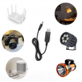 DC 5V to DC 9V/12V Powerbank to Router and Onu Step UP Module USB Converter Adapter Cable (2.1x5.5mm Plug).