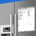 Tear-off Meal Planner Weekly Organizer Desk-friendly Structured Layout Grocery List Refrigerator Magnet Pre-printed Magnetic Notepad for Home Management Meal Prep Busy Families Grocery Shopping Diet. 