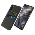 OnePlus-Fabric Phone Cover, Luxury Case, Dual Card, One Plus Nord Case, One Plus Nord 1 + Nord, AC2001, AC2003, 6.44.