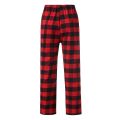 Mens Loose Sleep Bottoms Plaid Flannel Lounge/pajama Bottoms Casual Pants Daily Loose Fit High Waist Stretchy Sleeping Trousers. 