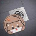 Drain Odor Mat Multipurpose Durable Floor Drain Cover for Dorm Sinks Laundry. 