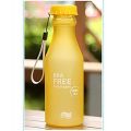 1Pc Multi color options for frosted plastic portable AS material soda bottles. 