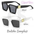 New BADSHAH Square Black & White Color Sunglasses Trendy Look Very Stylish Sunglasses for men & women. 1pcs new trendy look very stylish Badsha square sunglass. Badsha Stylish Sunglass. #badsha.bw. 