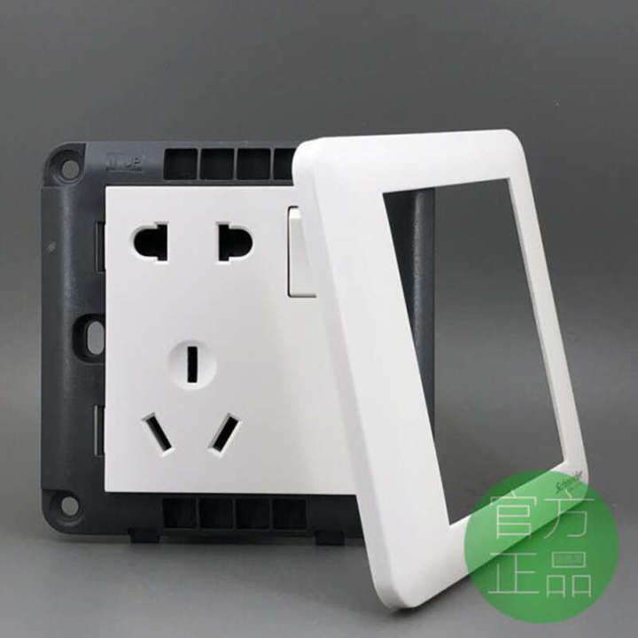 Schneider%20switch%20socket,%20Changyi%20household%20concealed%2086%20type%20panel%20with%20five%20holes%20and%20one%20open%2016A%20air%20conditioning%20three%20plug%20-%20Image%203