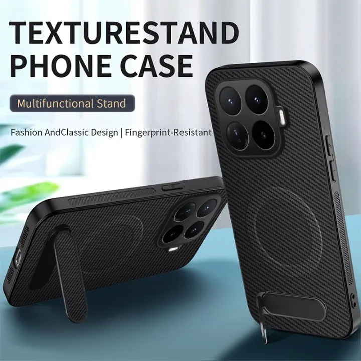 lthmy%20for%20Xiaomi%2017T%20Pro%20Casing%20Carbon%20Fiber%20Leather%20Phone%20Case%20Bracket%20Shockproof%20Stand%20Holder%20Hard%20Back%20Cover%20-%20Image%202