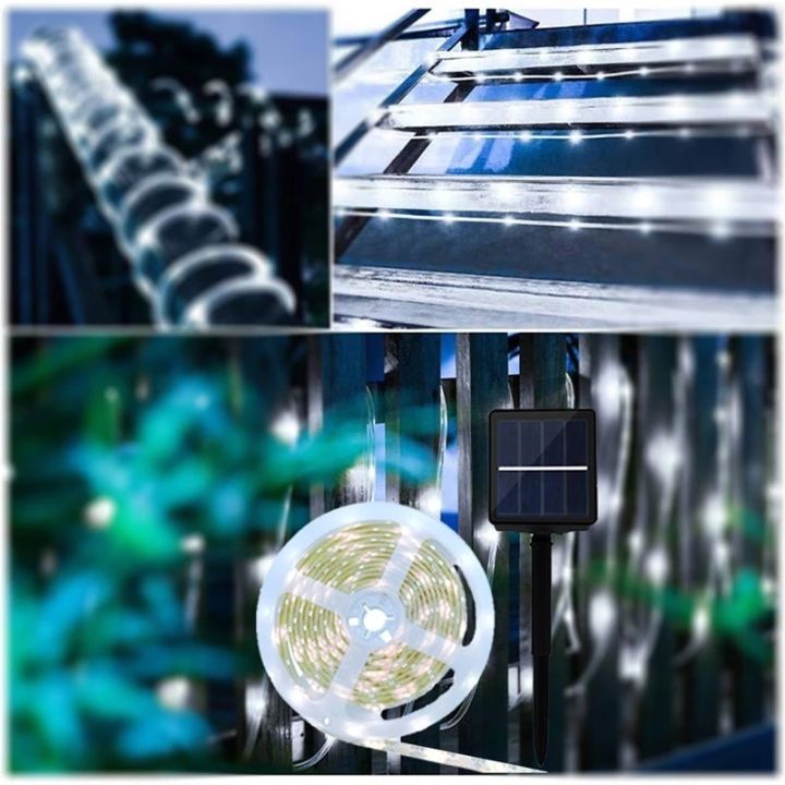 LED%20Strip%20Light%20Solar%20Powered%20Tape%203/4/5M%20Outdoor%20RGB%20Flexible%20Lighting%20Ribbon%20Tape%20Waterproof%20LED%20Strip%20Backlight%20Garden%20Decor--White%20color--2%20M%20-%20Image%205