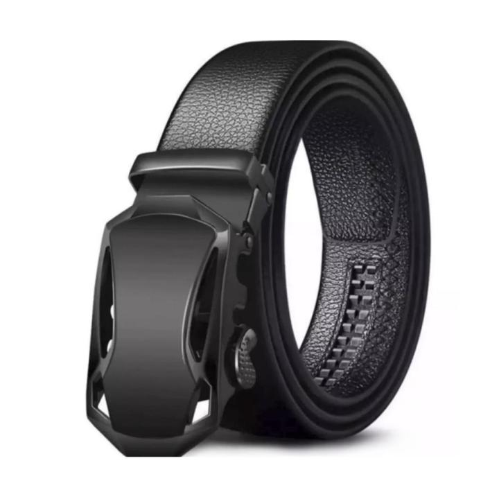 Black Stylish High quality Auto Gear Belt For Men - Belt For Men