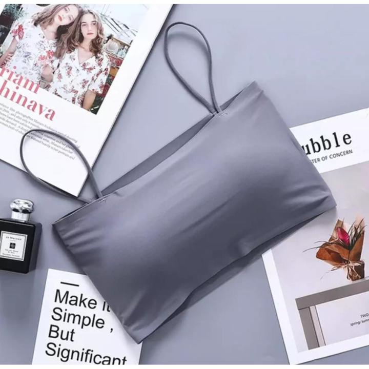Slim strap padded bra - for teenager and women - Bra