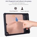 Transparent PC Hybrid TPU Tablet Case with Holder For iPad 10.2 2021 / 2020.