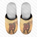 Skibidi Toilet DIY Design Winter Cotton Slippers Fashion Couple Winter Anti Slip Warm Wide Versatile House Shoes Cotton Slippers.