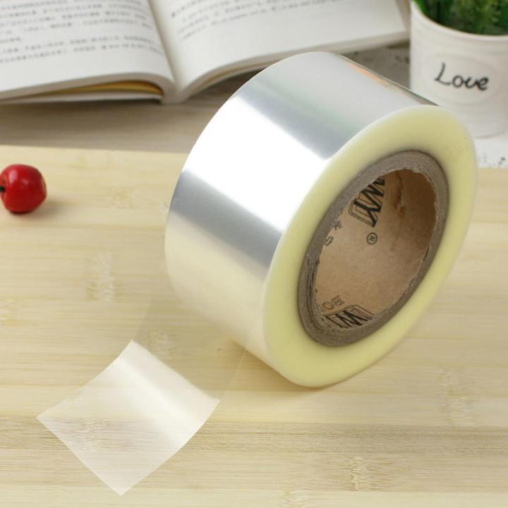 Kitchenware 200M Cake Transparent Soft Surrounding Edge Wrapping Tape Plastic Side Membrane