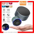 【FUPANG】[Cod ready shipping] metal speaker Xiaomi A10 mini Bluetooth led wireless stereo bass subwoofer portable USB TF card. 