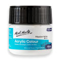 Mont Marte Acrylic Colour Paint Signature 100ml - Titanium White. 