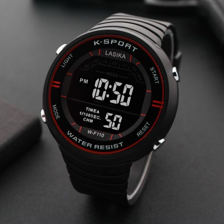 NEW%20LASIKA%20W-F110%20100%25%20Water%20Resistance/%20Waterproof%20Silicon%20Digital%20Watch%20for%20Men%20-%20Image%204