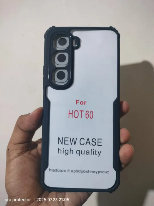 Infinix%20Hot%2060i%20/Hot%2060%20/Hot%2060%20pro/Hot%2060%20Pro+%20Xundd%20Protective%20Transparent%20Airbag%20Bumper%20Phone%20Case%20Back%20Cover%20-%20Image%202