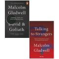 Malcolm Gladwell 2 Books Collection Set ( David and Goliath & Talking to Strangers). 