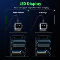 UGREEN Uno 65W USB C Charger Block, Nexode 3-Port GaN Fast Charger with Screen, Fun Robot Gifts for Men Women, Compatible with iPhone 17, MacBook Pro/Air/Neo, XPS, Galaxy S26, Steam Deck, Black.