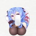 VHOIC Ergonomic 3D Breast Anime Silicone Wrist Rest Mouse Mat Hand Support Mouse Pad.