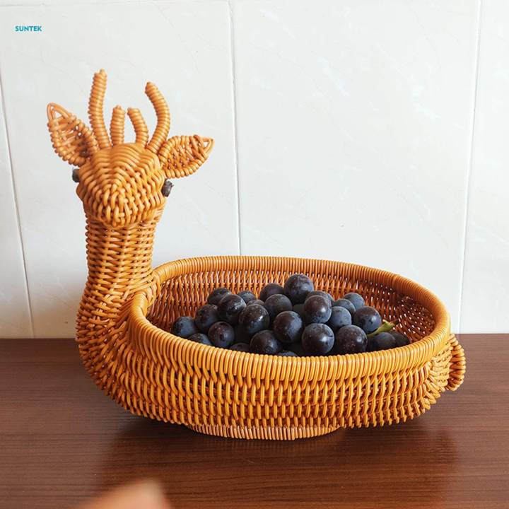 Animal%20Shape%20Woven%20Food%20Serving%20Basket%20PP%20Material%20for%20Kitchen%20Decoration%20-%20Image%203