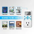 Timer Outlet Timer Switch Timing Socket Converter Power Timing Automatic Control Outlets with US Plug. 