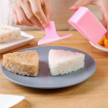 Onigiri Mould,Large Rice Mold Maker Kit, Non Stick Rice Mould for Kid Lunch,Kitchen, Portable Rice Ball Maker A.