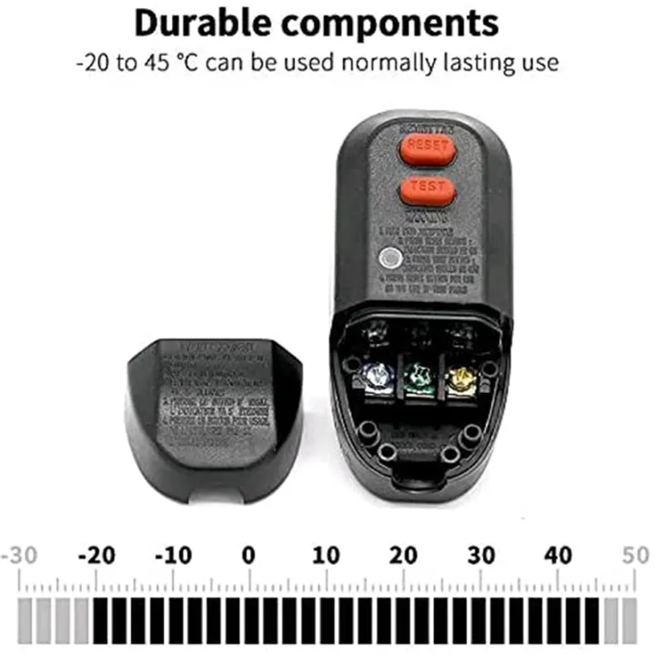 2X%20GFCI%20Replacement%20Plug%20Assembly%203-Prongs%2015A%203-Wires%20with%20Ground%20Fault%20Circuit%20Interrupter%20RCD%20Protection%20US%20Plug%20-%20Image%204