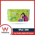 Joya Sanitary Napkin | Belt System | 8 Pads Single Pack. 