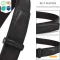 ZAYS 2-Pack Genuine Leather Belt Loop Keepers – Replacement Belt Holders for 35mm (1.38”) Wide Men’s & Women’s Belts. 