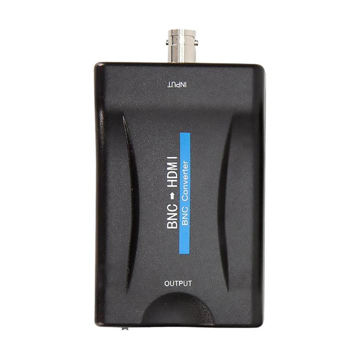 BNC TO HDMI-compatible Composite Video Signal Converter PAL NTSC Extender Coax Cable Splitter For TV