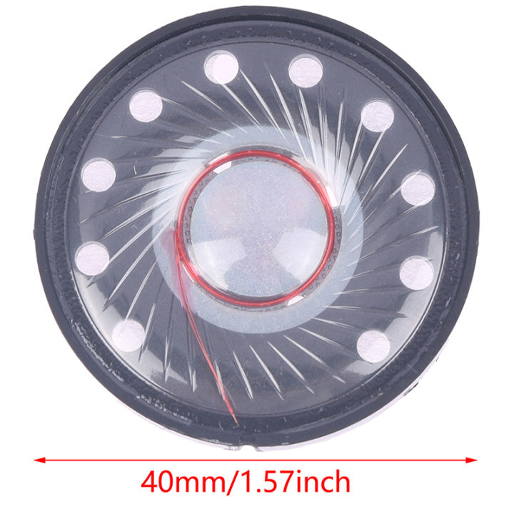2Pcs%2040mm%20Headset%20Driver%20Hifi%20Headphone%20Speaker%20Unit%20112db%2032ohm%20Earphone%20Diy%20Loudspeaker%20Repair%20Parts%20Creek%20-%20Image%204