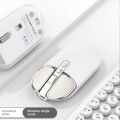 Cute Girl 2.4G Bluetooth Wireless Home Office Silent Charging Game Mouse M203 Wireless Single Mode. 