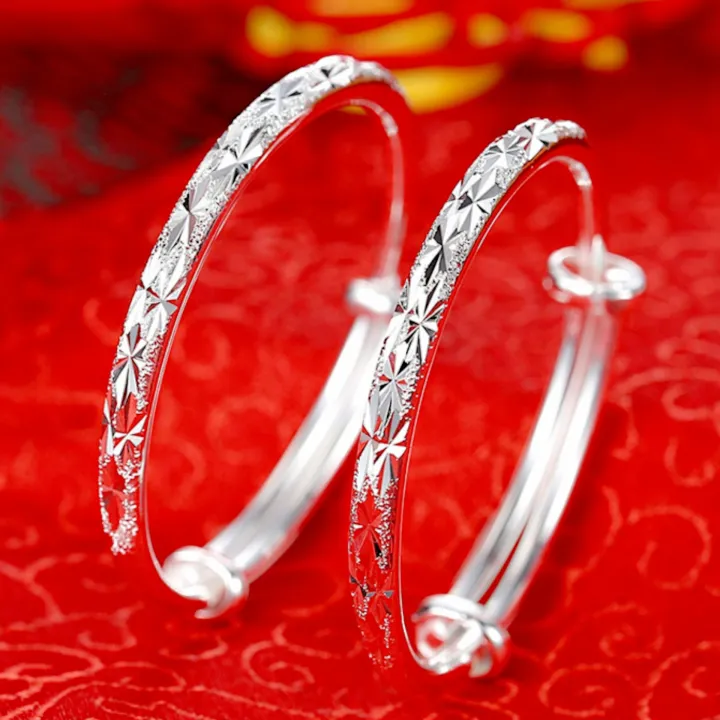 Baby's%20breath%20children's%20silver-plated%20bracelet%20for%20boys%20and%20girls,%20one-month-old%20baby,%20gift,%20traditional%20jewelry%20anklet%20-%20Image%203