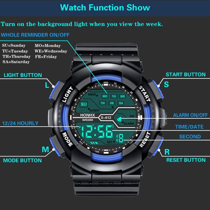 Honhx%20fashion%20Men%20Square%20Electronic%20watch%20casual%20sports%20digital%20watches%20waterproof%20shockproof%20luminous%20wristwatch%20-%20Image%204