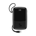 Baseus Qpow powerbank mini Power Bank 10000mAh with Type-C Cable.