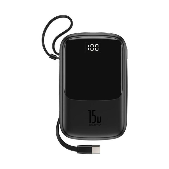 Baseus Qpow powerbank mini Power Bank 10000mAh with Type-C Cable