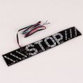 Red Color Waterproof High brightness Motorcycle Stop Brake Turn Signal License Plate Light Useful Car Truck. 