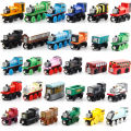 【Fast and Free Delivery】 Children Wooden Magnetic Thomas Little Train Toys Wooden Compatible Track Little Locomotive Cake Decoration Wholesale. 