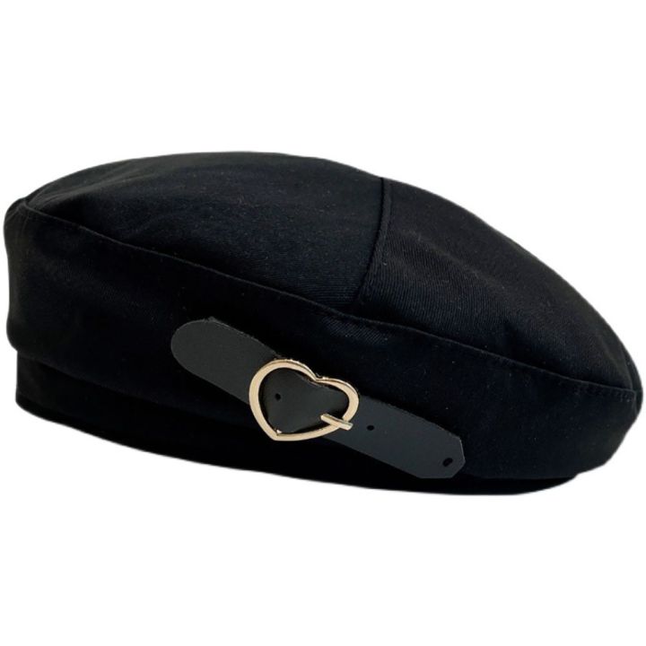 Love%20Heart%20Leather%20Buckle%20Women%20Berets%20Hats%20Vintage%20French%20Painter%20Hat%20Girls%20Octagonal%20Beret%20Caps%20-%20Image%202